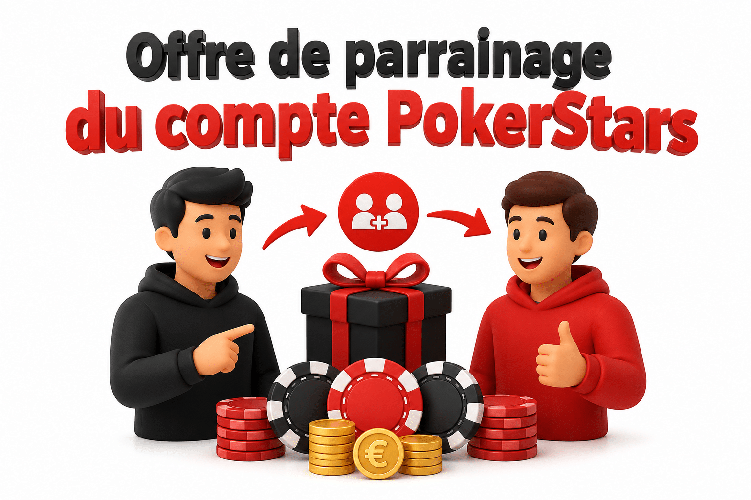 L’offre de parrainage du compte PokerStars