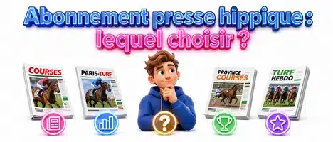Abonnement presse hippique : lequel choisir