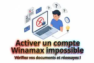 Activer un compte Winamax impossible
