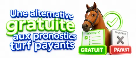 Une alternative gratuite aux pronostics turf payants
