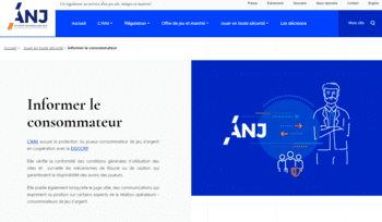 ANJ : informer les joueurs.