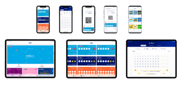 Appli FDJ sur smartphone et tablette