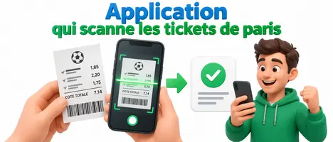 Application qui scanne les tickets de paris