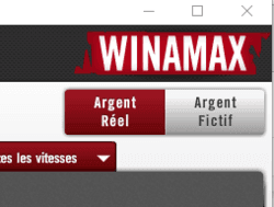 Le mode argent fictif avec Winamax