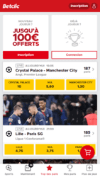 Betclic sur mobile