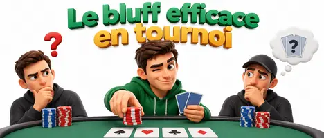 Le bluff efficace en tournoi
