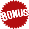 Bonus : jusqu'à 500 € offets.