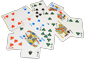 Cartes de poker pour jouer en live.