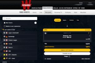 Cash Out Winamax.