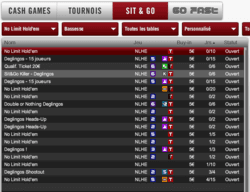 Le choix d'une sng-sur Winamax