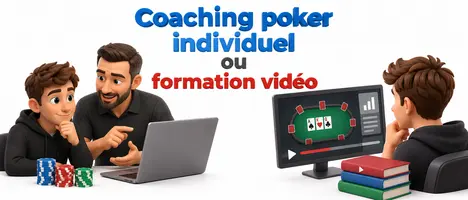 Coaching poker individuel ou formation vidéo