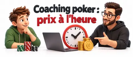 Coaching poker : prix à l'heure