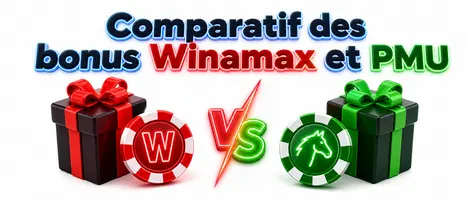 Comparatif des bonus Winamax et PMU