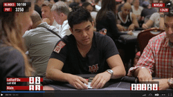 Pierre Calamusa lors d'un tournois live