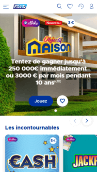 FDJ sur mobile.