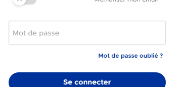 FDJ : mot de passe oublié.
