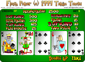 Flash Poker (capture d'écran).