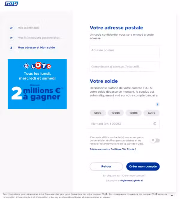 Formulaire (page 3).
