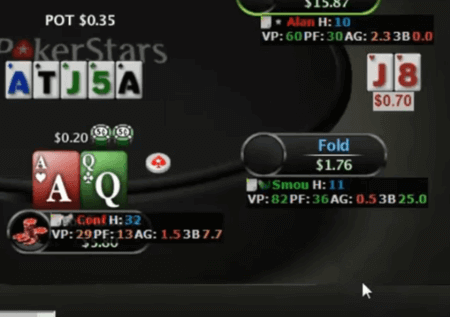 HUD avec ses statistiques