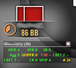 HUD de Poker Copilot.