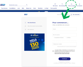 Inscription FDJ en ligne.
