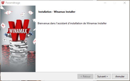 Assistant avec lequel j'installe le programme.