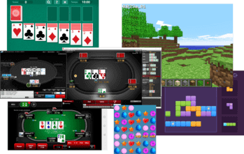 Jeux en ligne.