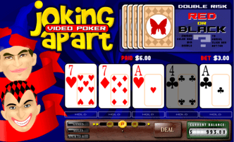 Joking Apart Video Poker(capture d'écran).