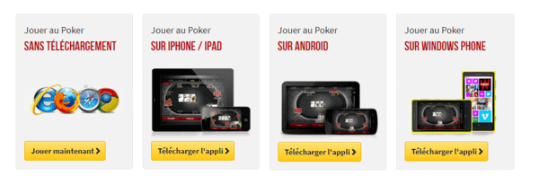 Jouer sur navigateur ou sur smartphone ou tablette.