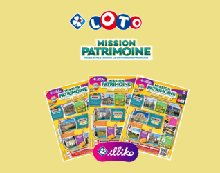 Loto et jeux Illiko Mission-Patrimoine 2021.