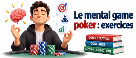Le mental game poker : exercices