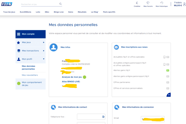 Mon compte FDJ en ligne (donnees-personnelles).