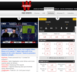 Le multiplex sport de Winamax.