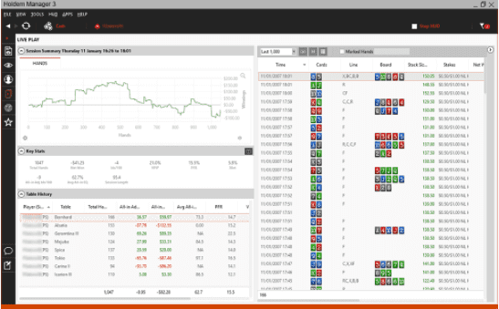 Nouvelle interface d'Holdem Manager 3.