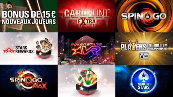 Offres de PokerStars.
