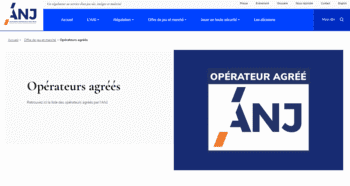 Les opérateurs agréés ANJ.