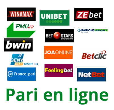 Pari en ligne.