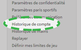 Les paris en attente chez Winamax.