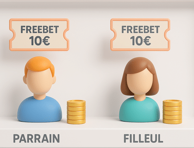 Je parraine un ami avec Winamax.
