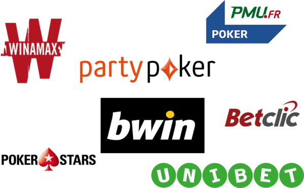 poker en ligne : logo
