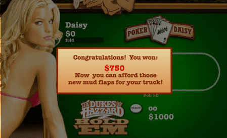 Victoire avec Poker With Daisy.