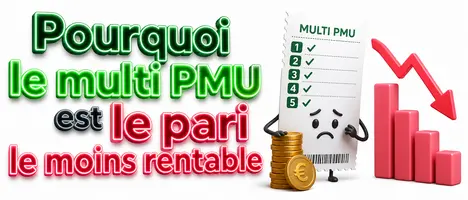 Pourquoi le multi PMU est le pari le moins rentable