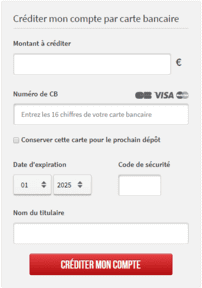 Premier dépôt Winamax.