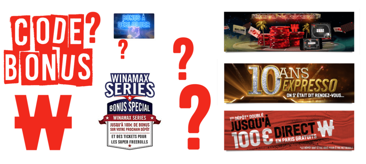 Quel code bonus Winamax choisir ?