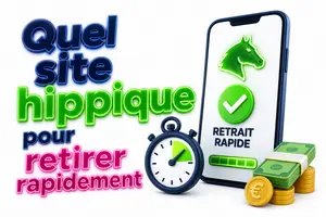 Quel site hippique pour retirer rapidement