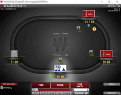 table de poker Winamax