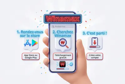 Le téléchargement de Winamax sur votre téléphone