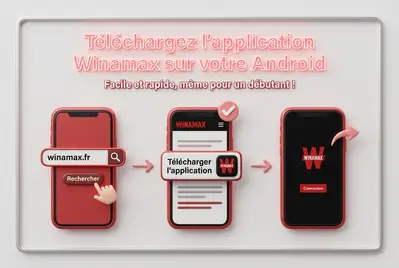 Téléchargement de Winamax sur votre téléphone Android