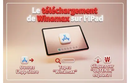 Le téléchargement de Winamax sur l'iPad