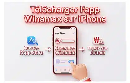 Le téléchargement de Winamax sur iPhone